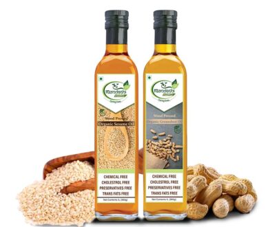 Groundnut oil and sesame oil